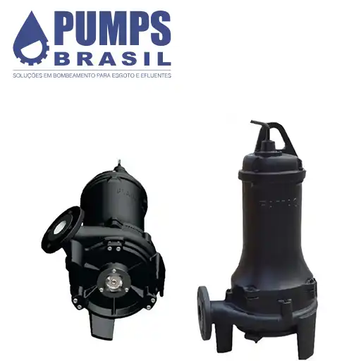 Bomba Submersível para Águas Residuais
