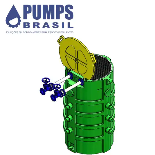 Elevatória de Esgoto Compacta para Prédios