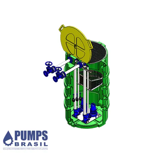 Elevatória para Esgoto Pré-Fabricada